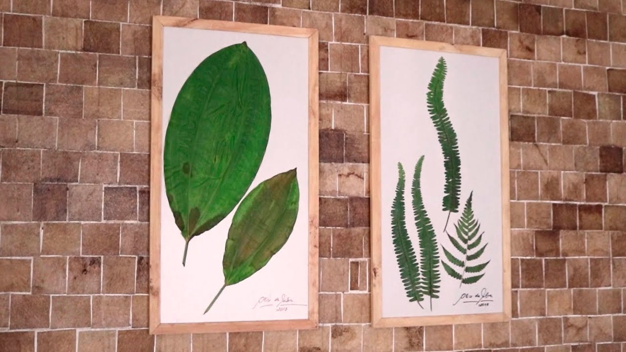QUADROS COM FOLHAS