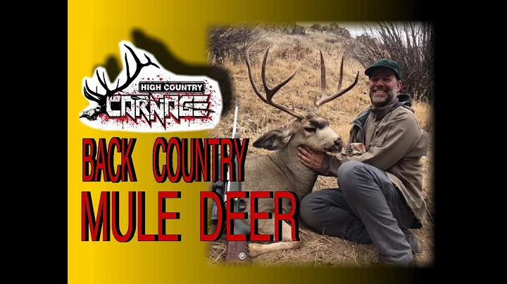 LAST DAY HIGH COUNTRY MULE DEER HUNT: 2018