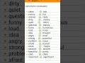 synonyms vocabulary for beginners.