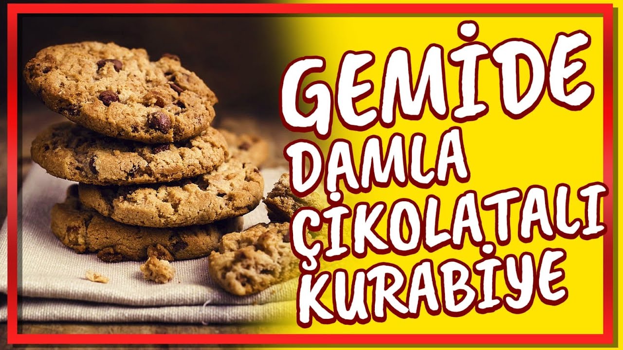 Çay saati kurabiye tarifi damla droplu kurabiye tarifi  gemide yemek tarifleri gemide yaşam gemi