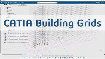 CATIA Building Design fundamentals - Building Grids