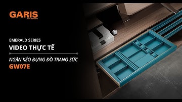[VIDEO THỰC TẾ] NGĂN KÉO ĐỰNG ĐỒ TRANG SỨC GW07E