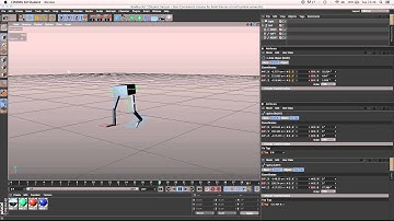 Walk Cycle in C4d