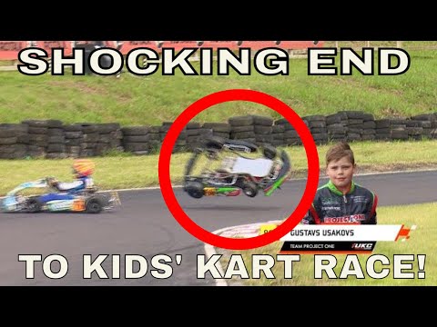 3m+ views... Most Watched Kids&rsquo; Kart Race Ever in first month! Honda Cadet Final, UKC Rd 3, Wigan.