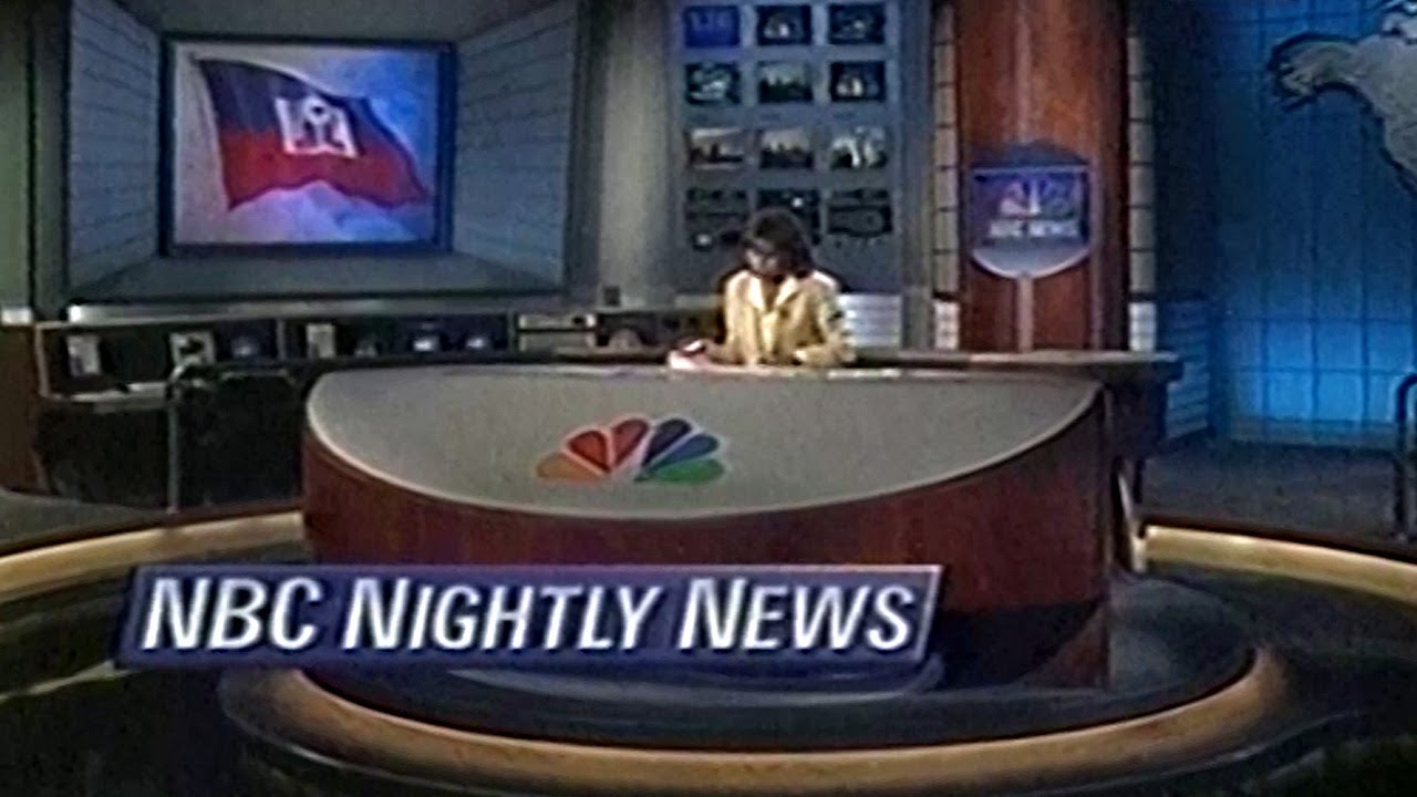 NBC Nightly News Intro (1994) YouTube