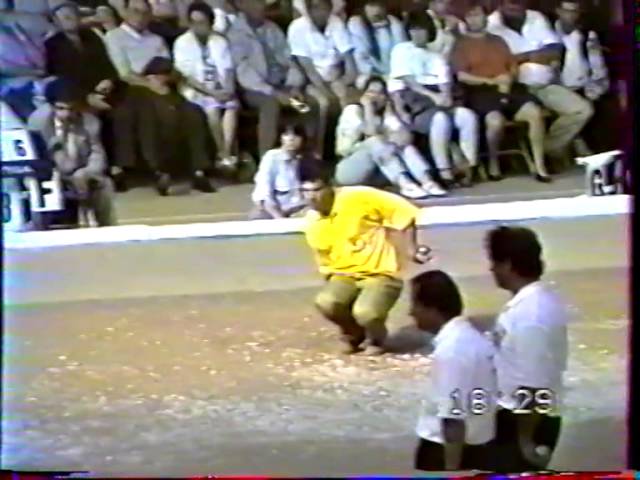 Miniature : Championnats de France petanque tete a tete et doublettes 1992 Nevers 7