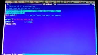 C Programming Tutorial-1-Hello World.