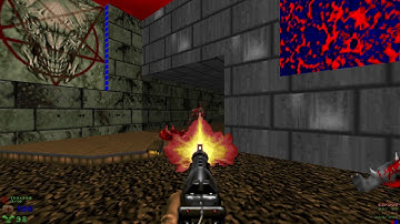 Doom Nihility - E2M8 Bestrafung - All Secrets 1080p 60fps