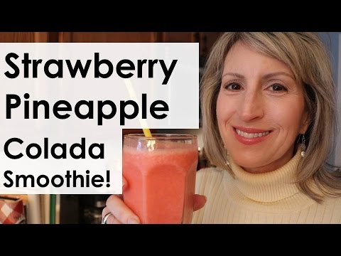 strawberry-pineapple-colada-smoothie!