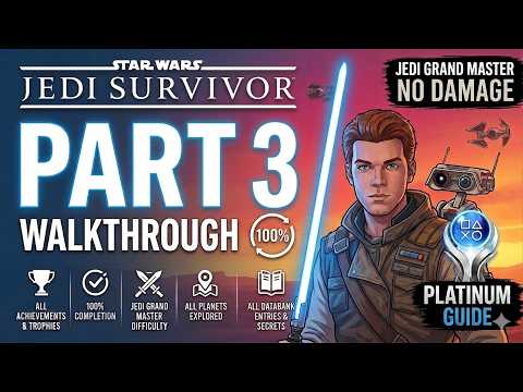 Star Wars Jedi Survivor 100% Walkthrough – NO DAMAGE [Jedi Grand Master] Part 3 - An Old Friend