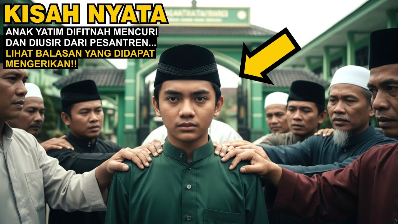 Yatim Difitnah Ustadz, Diusir Dari Pesantren‼️ Tapi Lihat balasan langsung Turun Seketika...