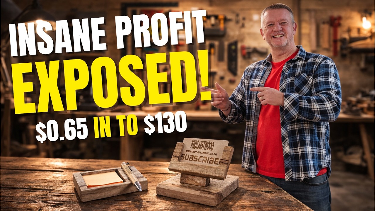 I Turned 50p of Wood Into £100 — Here’s How