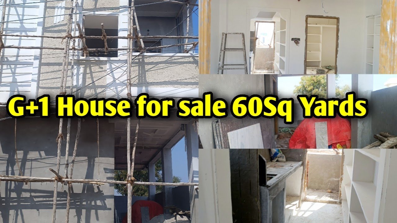 60sq Yards G+1 house for sale in hyderabad boduppal | 48lakhs