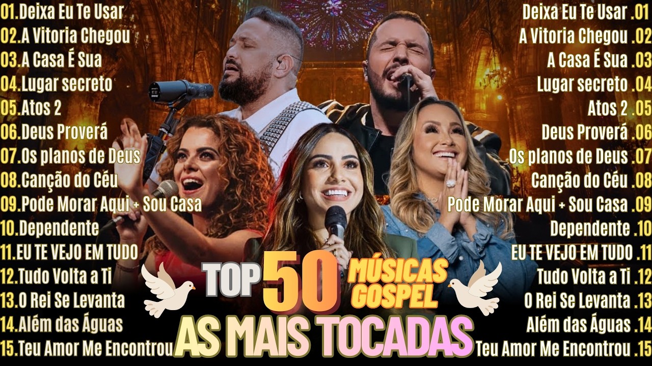 Hinos Musicas Gospel, Top Gospel 2026 - Adoração, Músicas Gospel Mais Tocadas, Hinos Evangélicos