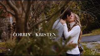 Corbin and Kristen Wedding Enagement Session - 7.27.24