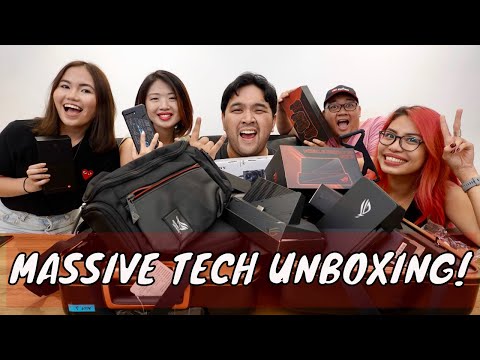 200K MEGA TECH UNBOXING: HUAWEI MATE 30 PRO, ASUS ROG PHONE 2, ETC! ?