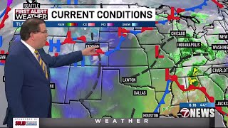 Cold front brings breezy times today & chilly start to Thanksgiving weekend | 11/25 AM