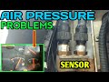 AIR BRAKE SYSTEM TROUBLESHOOTING ON VOLVO TRUCK FM 370 - BRAKE PRESSURE SENSOR PROBLEMS