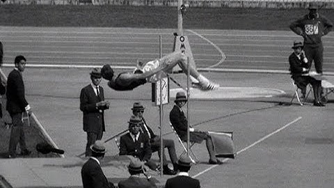 Dick Fosbury Changes The High Jump Forever - Fosbury Flop- Mexico 1968 Olympics
