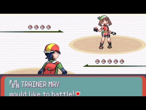 Pokémon Altair (Emerald Rom Hack) - Vs. Pokémon Trainer May [Alto Mare Gym]