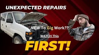 Unexpected Van Repairs | Insider Tips for Courier Businesses | New to Gigs?? Watch This First!