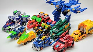 Dinoster Raptor Tron Stego Blast Wing Miniforce V Rangers Leo Bulls Trino Shark Ross