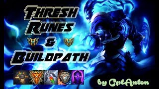 CptAnton Thresh Runes And Buildpath in Season 8 (8.14)