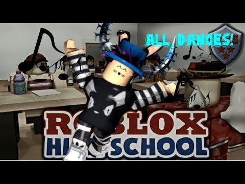 All Dances And Emotes In Robloxian High School Youtube - how to be in robloxian highschool roblox emotes