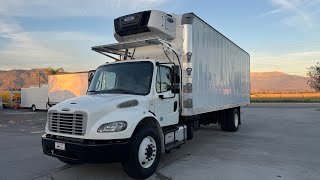 2019 FREIGHTLINER M2 106 26 FT REEFER BOX TRUCK 