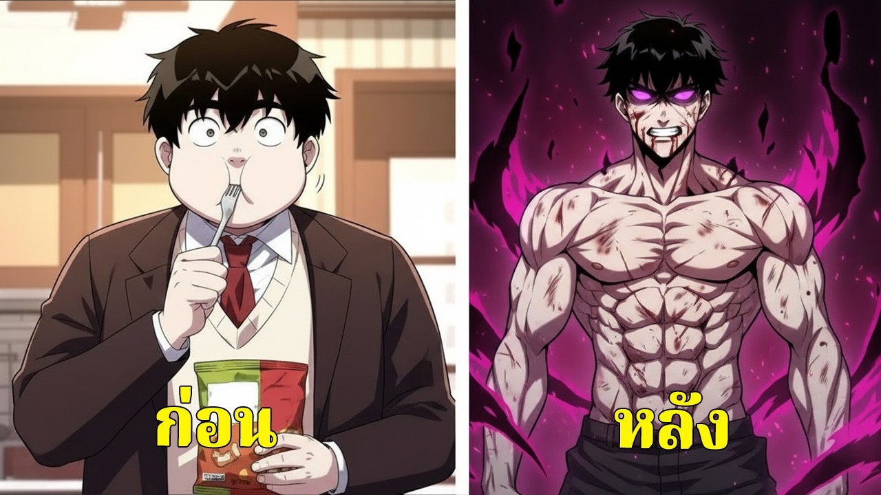 หนุ่มอ้วนสุดอ่อนแอฝึกฝนอย่างหนักจนกลายเป็นยักษ์ที่แข็งแกร่งที่สุดในโลก! - สรุปมังงะ