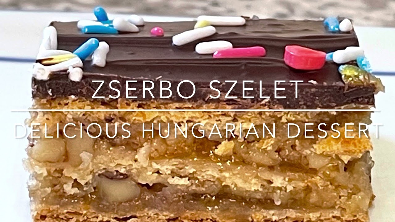 Zserbo Szelet Hungarian Dessert
