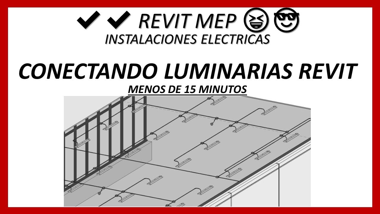 🐱‍👤INSTALACIONES ELECTRICAS REVIT MEP CONECTAR LUMINARIAS CON CONDUIT