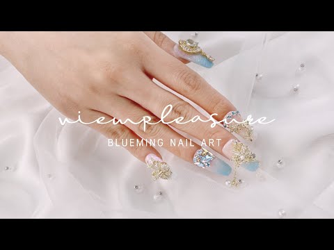 뷰확행 Live - 블루밍 네일아트 / Blooming Nail Art