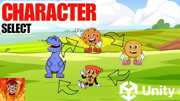 How to Select Character in Unity Software (Unity Tutorial)