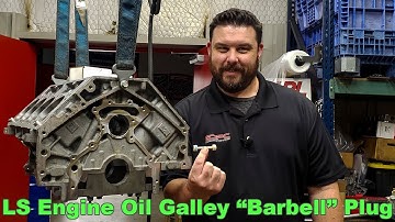 SDPC Tech Tips: The Barbell Oil Galley Plug