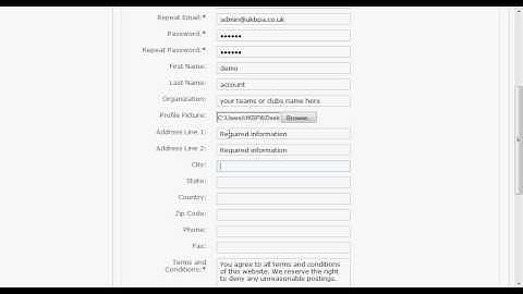 Tutorial & Instructions  Creating your Account.avi