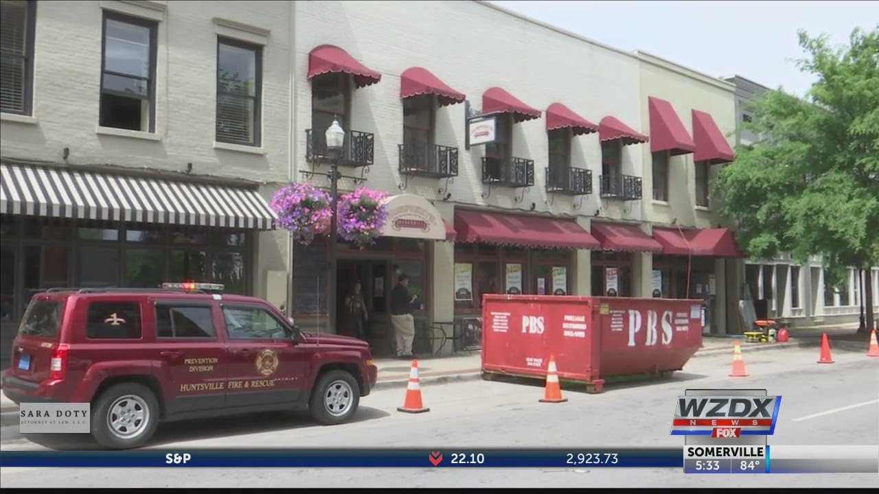 Downtown restaurant damaged in late night fire - YouTube
