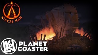 🔥 Wicker Man Structure Pt. 2 | Wicker Man Recreation | Planet Coaster (84) | Loakin
