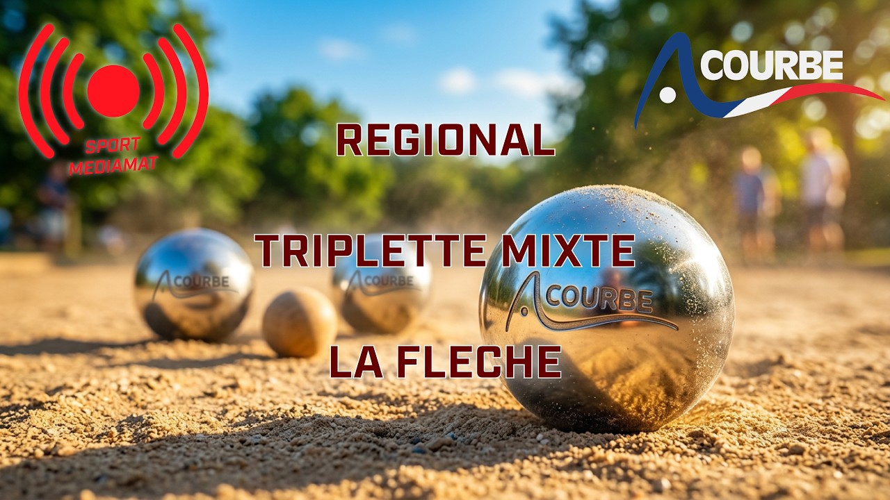 Miniature de la vidéo : 🔴 EN DIRECT : Régional Triplette Mixte de La Flèche - Phases Finales (Après-midi)