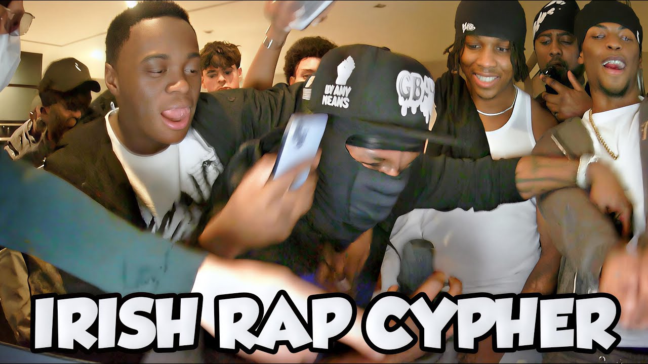 Billythegoat принимает САМОГО МАЛЕНЬКОГО Rap Cypher в Ирландии!!!