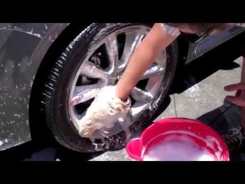 Glove for Gentle Car Washing & Scrubbing Genuine Sheepskin Wash Mitt WMBP53