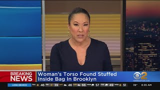 Woman's body found inside bag in Brooklyn