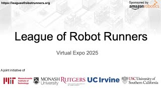 2025 LoRR Virtual Expo - Scalable Online Multi-Agent Path Planning: A Hybrid Method Net Worth