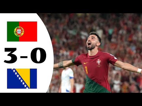 Portugal vs Bosnia and Herzegovina ǁ Hasil Kualifikasi Euro 2024