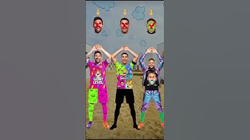 Cristiano Ronaldo, Messi & Neymar 🥵😱🤩_ Match the right body! #shorts #funny #memes #cristianoronaldo