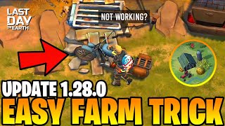 HOW TO DO CHOPPER TRICK ON THE FARM FOR BEGINNERS! LDOE UPDATE 1.28.0 - Last Day on Earth: Survival Wealth