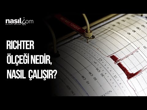 Video: Richter ölçeği depremi nasıl ölçer?