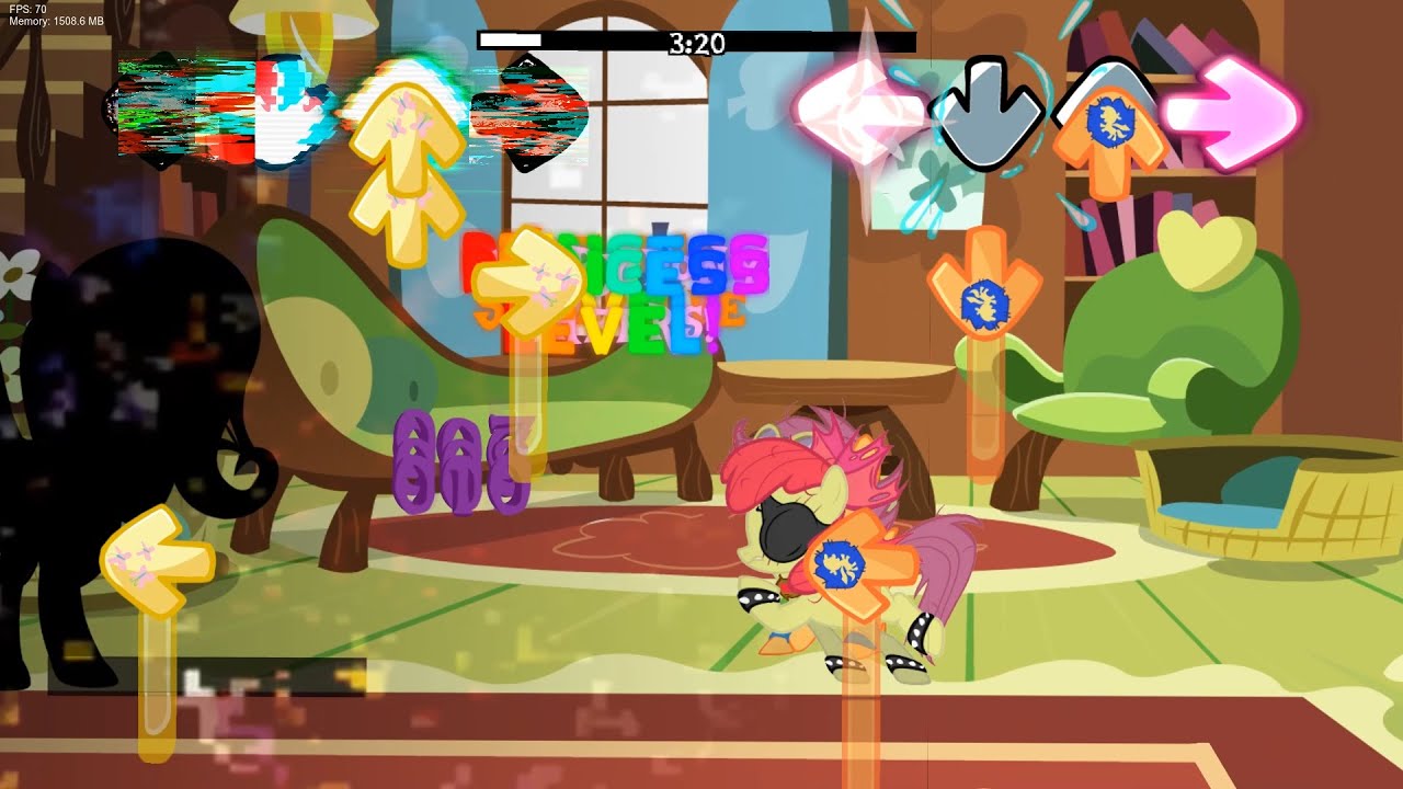 Small Beacon Of Hope LX Remix FnF Mod MLP Darkness Is Magic Apollo Take V2.2.1