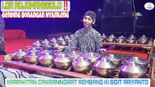 GENDING BONANGAN⁉️Ladrang ROJOMANGGOLO Gending Uyon-Uyon Nyamleng #karawitan #gending #gamelan 