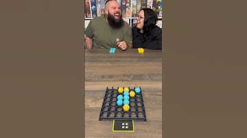 This Game Takes Some Skill! Come Play Game Bounce With Us! #boardgames #couple